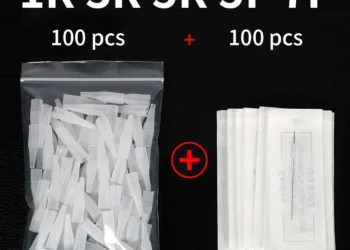 Comprehensive Tattoo Needle Kit for Precise and Hygienic Permanent Makeup