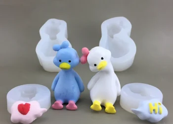 Create Adorable DIY Candles and Crafts with This Versatile Duck Silicone Mold