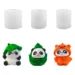 Create Unique 3D Panda Candles and Crafts with This Easy Silicone Mold Kit