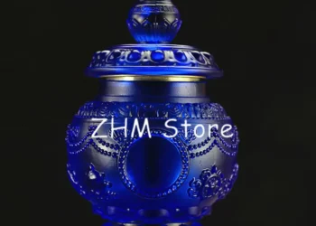 Discover the Spiritual Benefits of the 13cm Resin Tibetan Lucky Decor Bottle