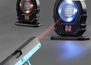 Improve Accuracy and Fun with This Interactive Laser Shooting Practice Target