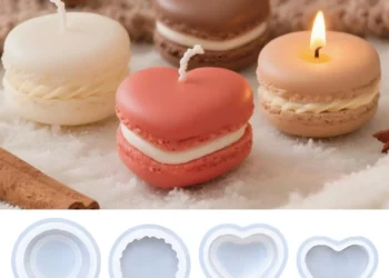 Create Stunning DIY Candles and Treats with This Versatile 3D Silicone Mold