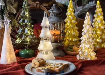 Create a Cozy Holiday Ambiance with This Charming Mini LED Christmas Tree Decor