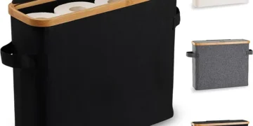 Discover the Best Bamboo Toilet Paper Holder for Stylish Clutter-Free Bathrooms