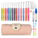 Essential Multicolor Crochet Hooks Set for Effortless Knitting and Crafting Projects